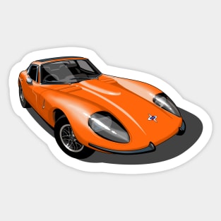 Marcos 3 litre in orange Sticker